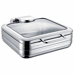 Chafing Dish Lüks 2/3 6L (CDL-6L) - 2