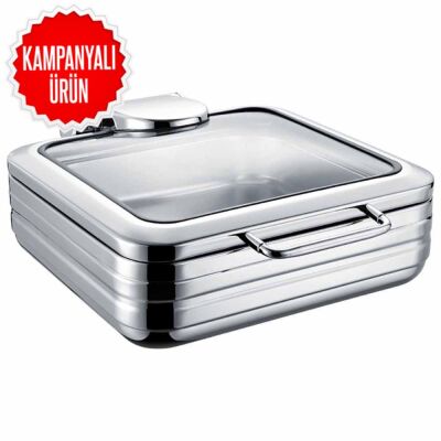 Chafing Dish Lüks 2/3 6L (CDL-6L) - 1