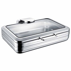 EPİNOX MARKA - Chafing Dish Lüks 1/1 9L (CDL-9L)