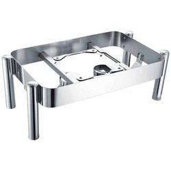 EPİNOX MARKA - Chafing Dish Lüks 1/1 Ayaklı Stand (CLA-09)