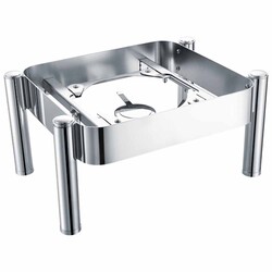 EPİNOX MARKA - Chafing Dish Lüks 2/3 Ayaklı Stand (CLA-06)