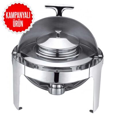 Chafing Dish Roll Top Çorbalık 4,5 L (CCD-45) - 1