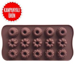 EPINOX PASTRY MARKA - Çikolata Kalıbı - Silikon - Karışık Kurabiye (SCK-32)