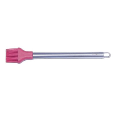 Silicone Brush-Steel Handle Red (Csk-25) - 1