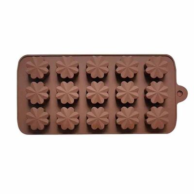 Silicone Chocolate Mold - 8 Flower Leafs (SCK-65) - 1