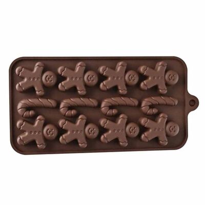 Silicone Chocolate Mold - Cookie Man (SCK-76) - 1