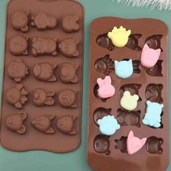 Silicone Chocolate Mold - Mixed Animals (SCK-21) - 2