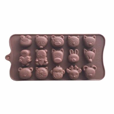 Silicone Chocolate Mold - Mixed Animals (SCK-21) - 1