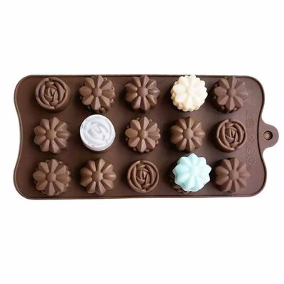 Silicone Chocolate Mold - Mixed Flowers (SCK-10) - 2