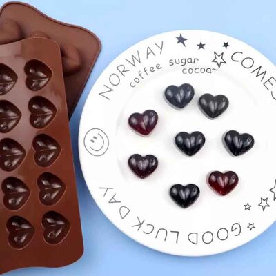 Silicone Chocolate Mould Heart (Klp-21) - 2