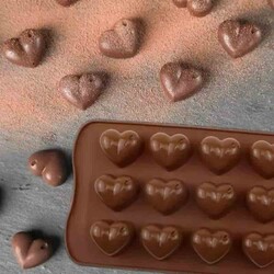 Silicone Chocolate Mould Heart (Klp-21) - 3