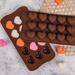 Silicone Chocolate Mould Heart (Klp-21) - 4