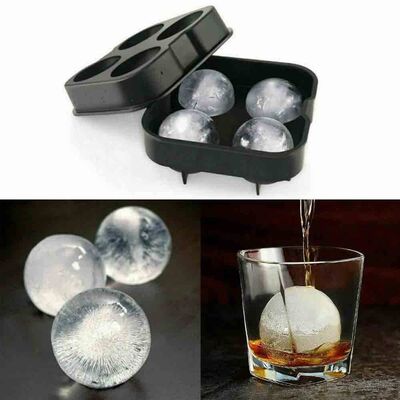 Silicone Ice Mold - 4 Balls (TBK-45) - 4