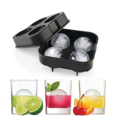 Silicone Ice Mold - 4 Balls (TBK-45) - 5