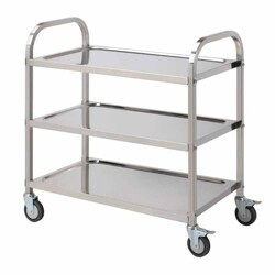 Stainless Steel Service Cart (Cas-02) - 2