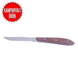 EPİNOX MARKA - Steak Bıçağı Ahşap Saplı (AH-STK)